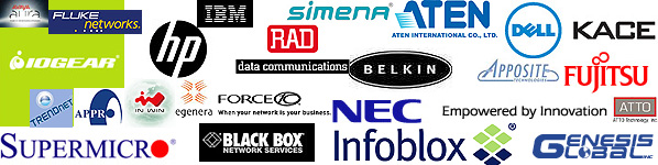 All Used Network Equipment Manufacturers Banner